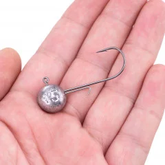 Zite Fishing 3/0 Jighaken 15g 5 tlg. - Ideal für Gummiköder bis 8 cm