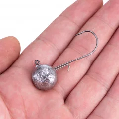 Zite Fishing 3/0 Jighaken 20g 5 tlg. - Ideal für Gummiköder bis 8 cm