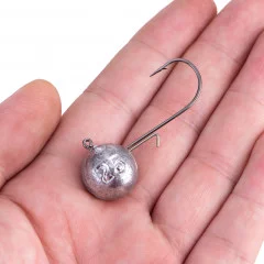 Zite Fishing 3/0 Jighaken 25g 5 tlg. - Ideal für Gummiköder bis 8 cm