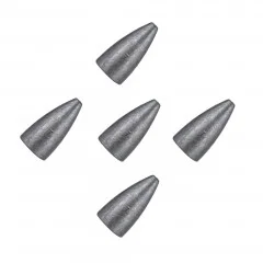 Zite Fishing Bullet Blei Angelgewichte 7g 5 tlg. ideal für Barsch & Zander - 5 Stück in einem Set