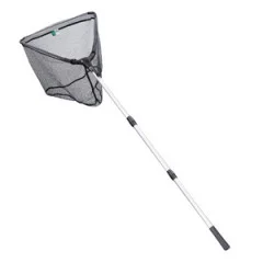 Forellenangler Starterset - 2 Teleskopruten mit Forellenrollen, Kescher und passender Angeltasche - Pflegeleicht und handlich