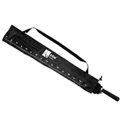 Angelkescher Gummiert 210cm 3-Teilig als Unterfangkescher + Hakenlöserzange Zite Fishing - Mit Maßband-Tasche