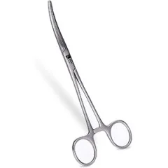 Zite Fishing Spinnkescher Faltbar Schwarz 113cm + Hakenlöser Zange Gebogen 18cm - Gebogene Spitze
