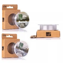 Drop Shot Starterbox 73 Teile mit Vorfachschnur Wirbel Haken Zite Fishing - 2x 30 m Vorfachschnur