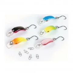 Zite Fishing Forellenwobbler Set 3,9cm 1,5g - Verführerisches Laufverhalten