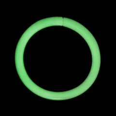 Fluo Ringbissanzeiger Set - 3 Stück Bissanzeiger Ringe - Einhänger Fluoreszierend - Selbstleuchtend