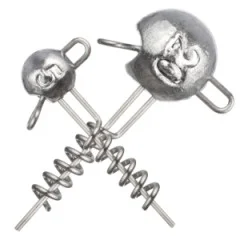 Zite Fishing Screw-In-Jigs Set 5-20g Blei 25 STK in Box Gummiköder Angeln Raubfisch - Vielseitige Gewichtsauswahl
