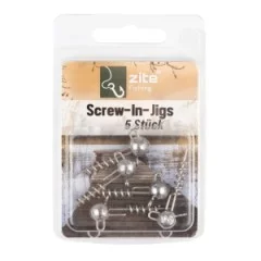 Screw-In-Jigs 5g Jigköpfe Blei Gummiköder Angeln Raubfisch 5STK  - Praktischer 5er-Pack