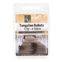 Zite Fishing Tungsten Bullet-Gewichte 4 x 3,5g - Koppelbar