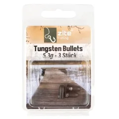 Zite Fishing Tungsten Bullet-Gewichte 3 x 5,3g - Vielseitig kombinierbar