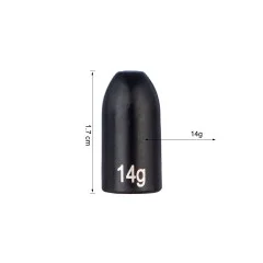 Zite Fishing Tungsten Bullet-Gewichte 2 x 14g - Mehr Möglichkeiten