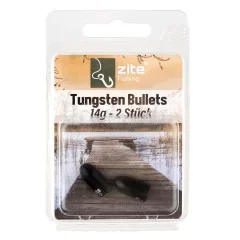 Zite Fishing Tungsten Bullet-Gewichte 2 x 14g - Flexibel verwendbar  