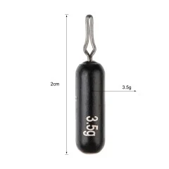 Zite Fishing Tungsten Drop Shot Gewichte 3 x 3,5g - Überlegtes Design