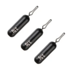 Zite Fishing Tungsten Drop Shot Gewichte 3 x 3,5g - Unverzichtbares Finesse-Zubehör