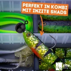 5/0 Tungsten Jighaken 5,3g 3tlg. Zite Fishing - Sicherer Köderhalt