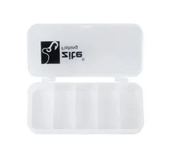 Zite Fishing Kleinteilebox mit 5 Fächer 13x 6,5 x 2,5 cm - Robustes Design