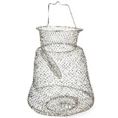 Zite Fishing Drahtsetzkescher Angeln mit Federdeckel 60x40cm - Mit gefederten Deckeln