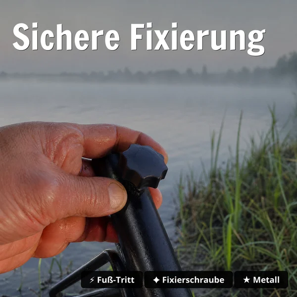Zite Fishing Schirmstütze für Angelschirm - Sichere Fixierung