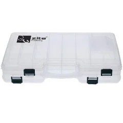 Zite Fishing Angelbox Doppelseitig Transparent 29,5x19x6cm - Handgriff