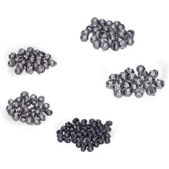 Zite Fishing Schrotblei Dose - Bleischrot Angelblei 120g Sortiert - Satte 120 Gramm