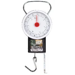 Zite Fishing Federwaage als Angelwaage 32kg mit Maßband - Bis zu 32 kg