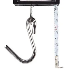 Zite Fishing Federwaage als Angelwaage 32kg mit Maßband - Maßband & Haken