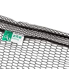 Teleskop Hammerkopf Kescher Gummiert Groß 3m 80x70cm Zite Fishing - Schonendes gummiertes Netz