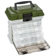 Angelkoffer mit 4 Tackleboxen 27x18x26cm als Gerätekoffer Zite Fishing - 4 individuelle Boxen