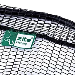 Bootskescher Gummiert Groß & Faltbar 70x85cm Zite Fishing - Schonendes gummiertes Netz