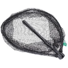 Spinnkescher Gummiert + Hakenlösezange + Scale Maßband Aufrollbar Zite Fishing Set - Kescher flach zusammenfaltbar