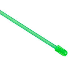 Zite Fishing Anti Tangle Boom Tubes Set Grün 10 Stück 10cm - Transparent grün