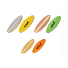 Inline Spoon Forellen Durchlaufblinker Set Metallic 2-3,5g Zite Fishing - In fängigen Farben