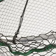 Spundwandkescher Gummiert 70x60x70cm mit 10m Seil und Tasche Zite Fishing - Stabiler Alurahmen