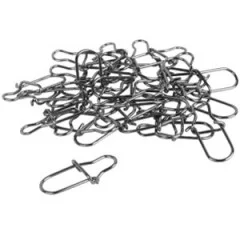 Snaps Karabiner Einhänger Angeln Gr. 00# 9 kg 30 Stück Zite Fishing - Genug für alle Fälle