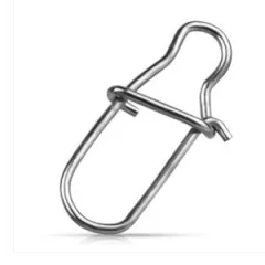 Snaps Karabiner Einhänger Angeln Gr. 00# 9 kg 30 Stück Zite Fishing - Sehr robuste Angelwirbel