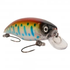 Forellenwobbler Set 5,2cm 4,5g Langsam Sinkend 5 STK in Köderbox Zite Fishing  - Scharfe Einzelhaken