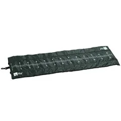 Zite Fishing Einhand-Kescher gummiert 1,13 m + Fisch-Abhakmatte 130 cm + Hakenlöser-Zange 28 cm im Set - Maßband mit Einer Messskala von 125 cm