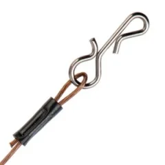 Zite Fishing UV Angsthaken System 5,5cm Drillings-System S Raubfischangeln Fertigmontage  - Einfache Montage dank Schnellwechsel-Clip