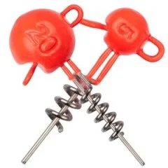 UV Screw Jigs 7,5g Jigköpfe Blei Gummiköder Angeln Raubfisch 5STK - Kompakter Jigkopf für präzise Köderkontrolle