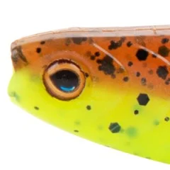 Inzite Pershad Green Pumpkin 8 cm 7 STK Gummiköder Barsch - Realistisches 3D-Auge für maximale Bissprovokation
