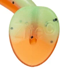 Inzite Pershad Green Tomato 8 cm 7 STK Gummiköder Barsch - Lebendiger Lauf dank Schwanzteller-Design