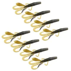 Gummiköder Krebsimitat Barsch & Zander Angeln Inzite Braw Mossy Swamp 8 STK Zite Fishing - Mehr Volumen für kapitale Räuber