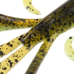 Gummiköder Krebsimitat Barsch & Zander Angeln Inzite Braw Sprinkled Croc 8 STK Zite Fishing - Offset-ready durch praktischen Rückenschlitz
