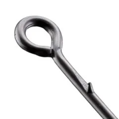 Zite Fishing ProSharp Chebu Haken #8 Teflon-Haken mit Baitholder für Cheburashka-Rig Forelle & Barsch - Matt beschichtet – für Tarnung und Schutz