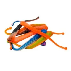 Zite Fishing Slinky Snake Schock Mix Knoblauch 8 cm 8 St. Schlangenförmig Gummi - Auffälliger Schock Mix mit Knoblauch-Aroma