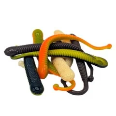Zite Fishing Slinky Snake Allround Mix Käse 8 cm 8 St. Schlangenförmig Gummi - Das Käse-Geheimnis
