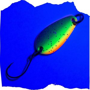 Zite Fishing The Troutforce Spoon 1,7g ZAP! Mr. Boombolt – UL-Forellenblinker mit Einzelhaken Gr. 8 - UV-Aktivität