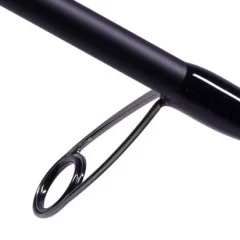 Inzite Pro Stick Barsch-Set - 225 cm Angelrute & Spinning Reel Pro 2000 bespult + Zubehör wie Schnur, Jighaken, Gummifis - Hochwertige Seaguide-Beringung