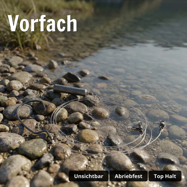 Zite Fishing Kickback Ready Rig S – Hakengröße #1 mit 7g Stabblei – Finesse-Montage für Zander & Barsch - Vorfach