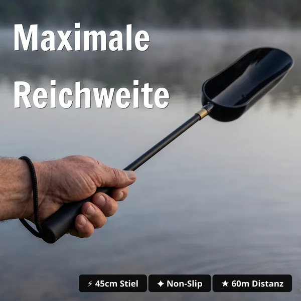 Zite Fishing Wurfschaufel Futterkelle für präzises Anfüttern - Maximale Reichweite